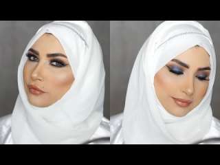 بالفيديو.. للمحجبات خطوات عمل مكياج عروس مع لف الحجاب