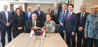 توقيع اتفاقية لزيادة التبادل التجارى بين مصر واندونيسيا 