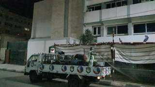 جامعة دمنهور تواصل عمليات التطهير والتعقيم للمؤسسات الحكومية بالبحيرة 