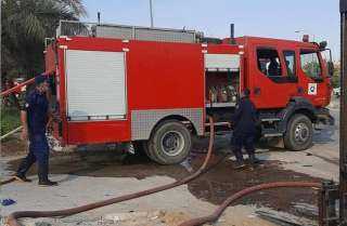 السيطرة على حريق ببنك بسبب انفجار مولد كهرباء بالإسكندرية