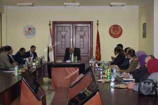 محافظ بور سعيد يترأس اجتماع مجلس إدارة المنطقة الصناعية جنوب بورسعيد