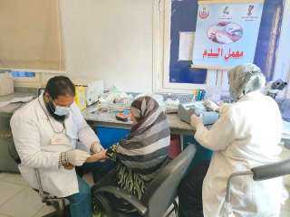 قافلة طبية علاجية تخدم أهالي قرية أم الرزق في مركز شربين