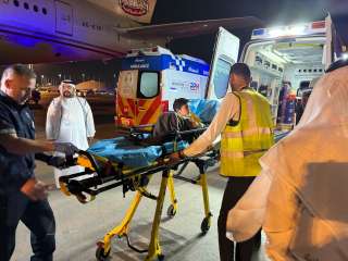 الإمارات تستقبل الدفعة ١٤ من مرضى السرطان والجرحى الفلسطينيين
