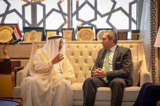 العاصمة الإدارية الجديدة تستقبل نائب رئيس مجلس الوزراء البحريني ورئيس البرلمان العربي