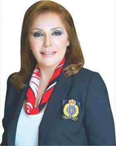 الدكتورة ميان رسلان محافظ روتاري مصر