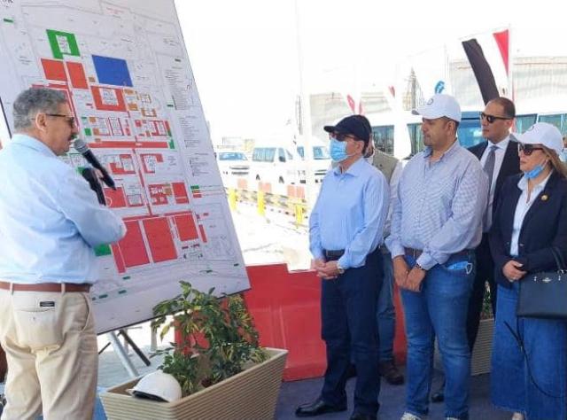وزير البترول طارق الملا يتفقد مشروع توسعات مصفاة تكرير ميدور بالأسكندرية