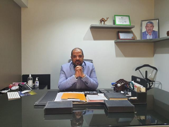 المهندس إبراهيم عبد الرازق، رئيس شركة اى بيلد للتطوير العقاري
