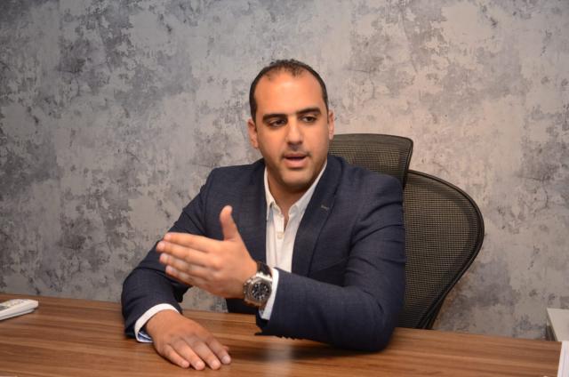 المهندس أحمد شوقى رئيس مجلس إدارة شركة "إيكون " للمقاولات وأعمال الكهرومانيك 