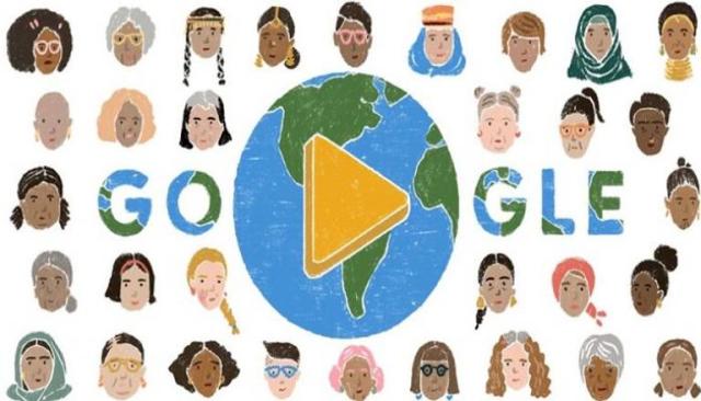 جوجل يحتفل باليوم العالمي للمرأة