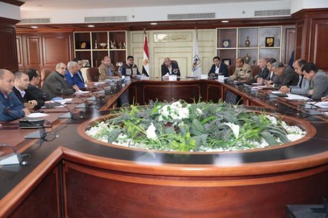 اجتماع محافظة بني سويف