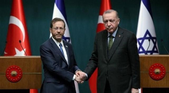 الرئيس التركى والاسرائيلى 