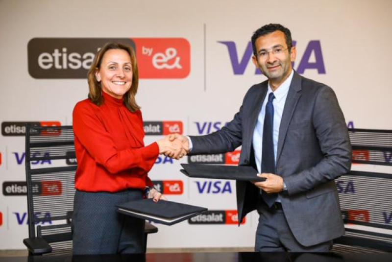 اتصالات مصر تتعاون مع فيزا لتقديم حلول مبتكرة بمجال التكنولوجيا المالية