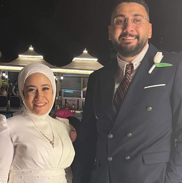 العروسين هدى ومحمد