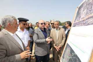 محافظ بني سويف يتفقد أعمال تطوير ورفع كفاءة محاور مرورية وتوسعة طرق بمداخل مدينة ناصر