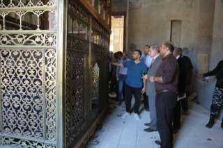 محافظ كفر الشيخ يتفقد أعمال ترميم مسجد «أبو غنام» الأثري ببيلا