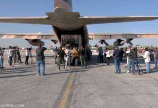 مطار العريش يستقبل 4 طائرات مساعدات لقطاع غزة