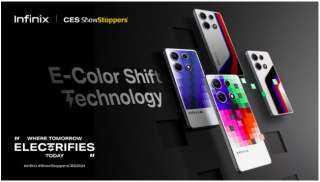 إنفينكس تكشف عن تقنية E-Color Shift خلال CES 2024