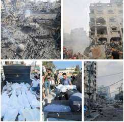 101 يوم ومجازر جيش الإرهاب الإسرائيلي تحصد أرواح أطفال غزة بالقصف الصاروخي والمدفعي