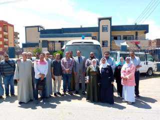 محافظ كفر الشيخ: تقديم خدمات طبية لـ 1433 مواطنًا بالقافلة الطبية المجانية بسيدى سالم