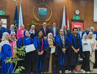 توزيع جوائز البحث العلمي في مجال جودة وسلامة بجامعة الاسكندرية